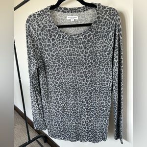Grayson Threads super soft leopard thin sweater